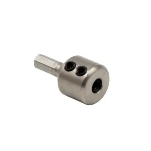 Stainless Steel Rotator shaft for Ø 12 mm (1/2&amp;#039;&amp;#039;) cable