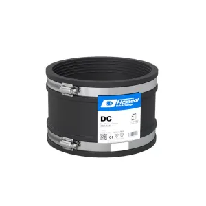 Flexseal EPDM Drain Coupling 50-65mm with 316 Stainless