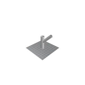 Connection Liner 100-70-45 L:300mm, M:370mm