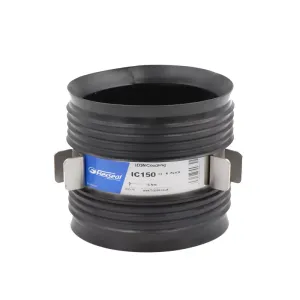 Flexseal Sisäpuolinen  jatkoyhde DN150 Kiristyspanta
