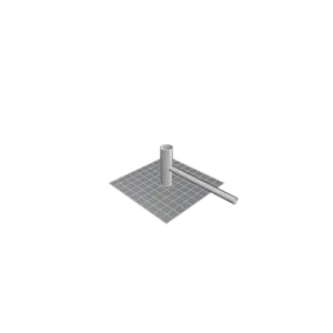 Connection Liner 100-50-90 L:600mm, M:340mm