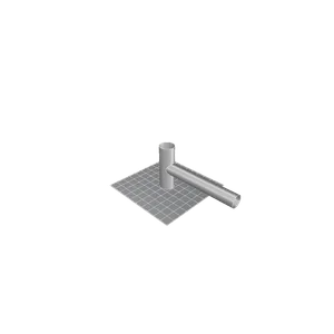 Connection Liner 125-100-90 L:600mm, M:380mm