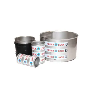 Quick-Lock EPDM  tiivisteellä DN 450