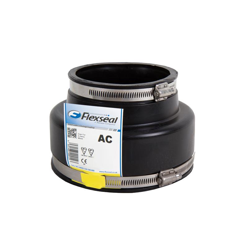 Flexseal EPDM sovitemuhvi 110- 122/48-56mm, 316 RST pannoilla