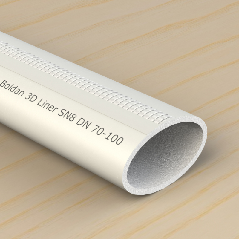 Boldan 3D Liner 4,5 mm DN70-100