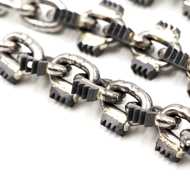 Tiger Chain (DN75/8mm) 3'' for 1/3'' shaft, 4 mm chain