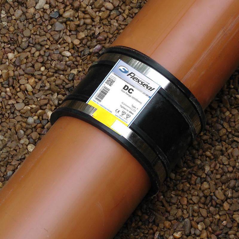 Flexseal EPDM Liitospanta  150-165mm, 304 RST pannoilla
