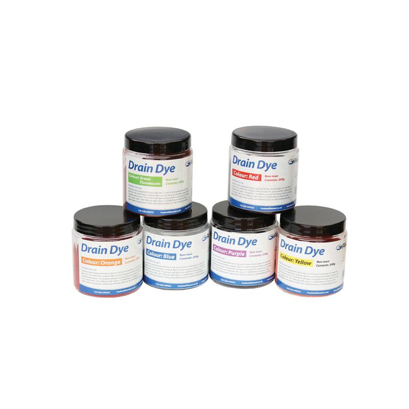 Viemärin merkintäväriaine  200 g PUNAINEN